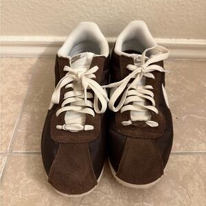 Nike Cortez Textile Baroque brown and Sail Sneakers